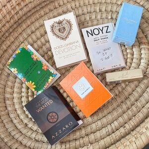Perfume samples - bundle Dolce & Gabbana - Marc Jacobs - Eilish